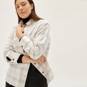 Everlane The Organic Cotton Flannel Shirt